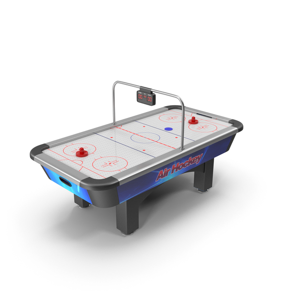 Air Hockey Table Blue PNG & PSD Images