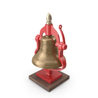 Antique Red Bell PNG & PSD Images