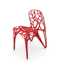 Modern GENERICO Chair Red PNG & PSD Images