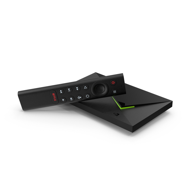 NVIDIA Shield TV Pro with Remote PNG Images & PSDs for Download