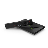 NVIDIA Shield TV Pro with Remote PNG & PSD Images