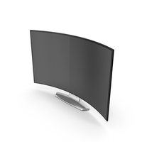Curved modern LED TV PNG & PSD Images