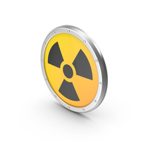 Round Radiation Symbol PNG & PSD Images