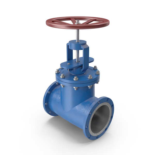 Blue Industrial Valve PNG & PSD Images