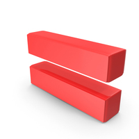 Red Equal Math Symbol PNG & PSD Images