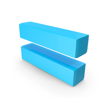 Blue Equal Math Symbol PNG & PSD Images