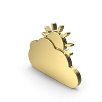 Gold Weather Symbol PNG & PSD Images