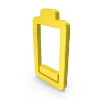Low Battery Symbol Yellow PNG & PSD Images