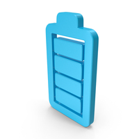 Blue Full Battery Symbol PNG & PSD Images