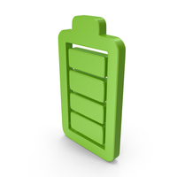 Full Battery Symbol Green PNG & PSD Images