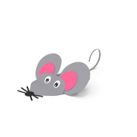 Craft Paper Toy Mouse PNG & PSD Images