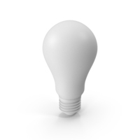 Monochrome Light Bulb PNG & PSD Images