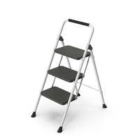 Folding 3 Step Ladder PNG & PSD Images