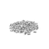 Monochrome Pile Of Brick Toys PNG & PSD Images