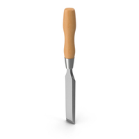 Chisel With Wooden Handle PNG & PSD Images