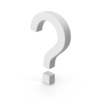 Monochrome Question Mark PNG & PSD Images