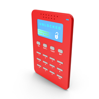 Red Door Panel Unlocked PNG & PSD Images