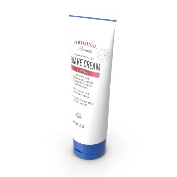 Shaving Cream Tube PNG & PSD Images