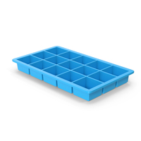 Blue Ice Cube Tray PNG & PSD Images