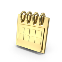 Calendar Gold PNG & PSD Images