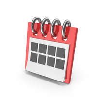 Calendar Red Symbol PNG & PSD Images