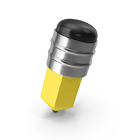 Pencil Yellow Sysmbol PNG & PSD Images