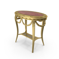 Rounded Classic Table PNG & PSD Images