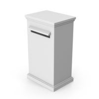 Monochrome Postbox PNG & PSD Images