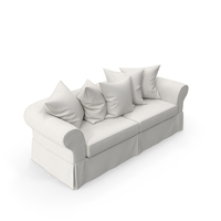 Sofa with Pillows PNG & PSD Images