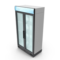 Commercial Refrigerator Black PNG & PSD Images