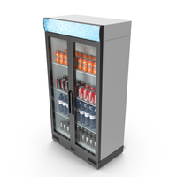 Full Commercial Fridge PNG & PSD Images