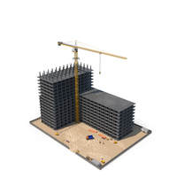 Full Construction Site PNG & PSD Images