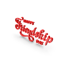 Friendship Day Red PNG & PSD Images