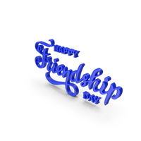 Friendship Day Blue PNG & PSD Images