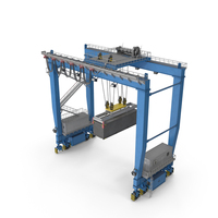 Gantry Container Crane PNG & PSD Images