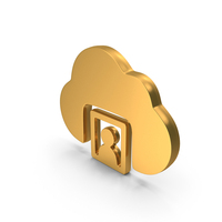 Cloud Web Icon Gallery Image Gold PNG & PSD Images