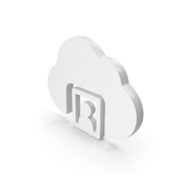 Cloud Web Icon Gallery Image White PNG & PSD Images