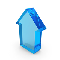 Graph Market Stock Arrow Up Red Glass PNG & PSD Images