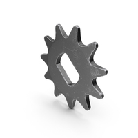 Scratched Gear Wheel PNG & PSD Images