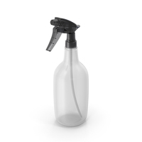Clear Spray Bottle PNG & PSD Images