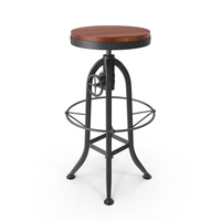 Industrial Bar Stool PNG & PSD Images