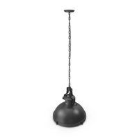 Industrial Hanging Lamp PNG & PSD Images