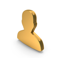 User Interface Experience Icon User Gold PNG & PSD Images