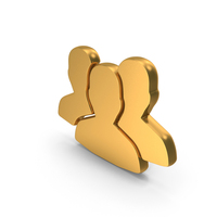 User Interface Experience Icon User Group Gold PNG & PSD Images