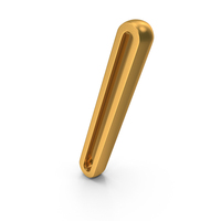 UI Icon Hash Outline Gold PNG & PSD Images