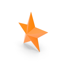 Star Icon Orange PNG & PSD Images