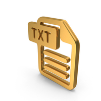 User Interface Experience Icon File Text Gold PNG & PSD Images