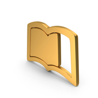 Gold Leanpub Symbol PNG & PSD Images