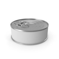 Tin Can Silver PNG & PSD Images