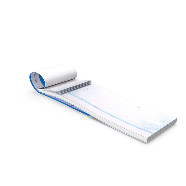 Cheque Book Torn Pages PNG & PSD Images